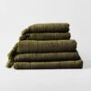 Paros Bath Towel Set - Khaki -Best Home paros towel stack khaki 1 1