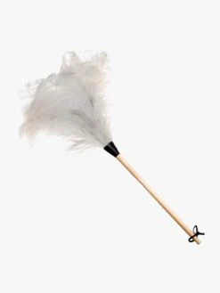 White Ostrich Feather Duster
