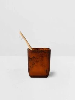 Flow Toothbrush Holder - Amber