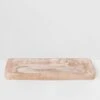 Flow Bathroom Tray - Peach Blush -Best Home saarde flow resin tray peach blush 1