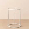 Yaamur Large Plant Stand - Stone -Best Home saarde yaamur planter stand white large