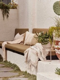 Yaamur Large Planter - Stone -Best Home saarde yaamur planter clay 2 2