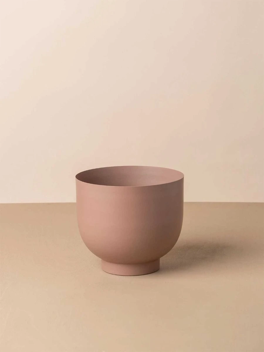 Yaamur Medium Planter - Pink Clay 3 Yaamur Medium Planter - Pink Clay