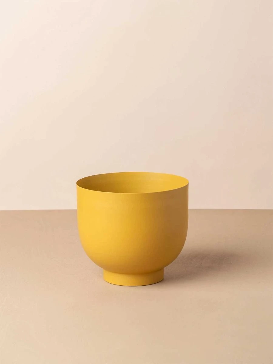 Yaamur Medium Planter - Mustard 3 Yaamur Medium Planter - Mustard