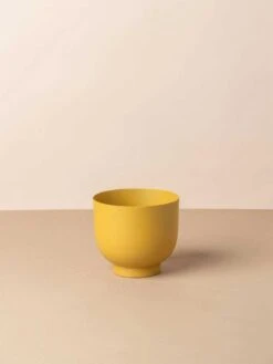 Yaamur Small Planter - Mustard