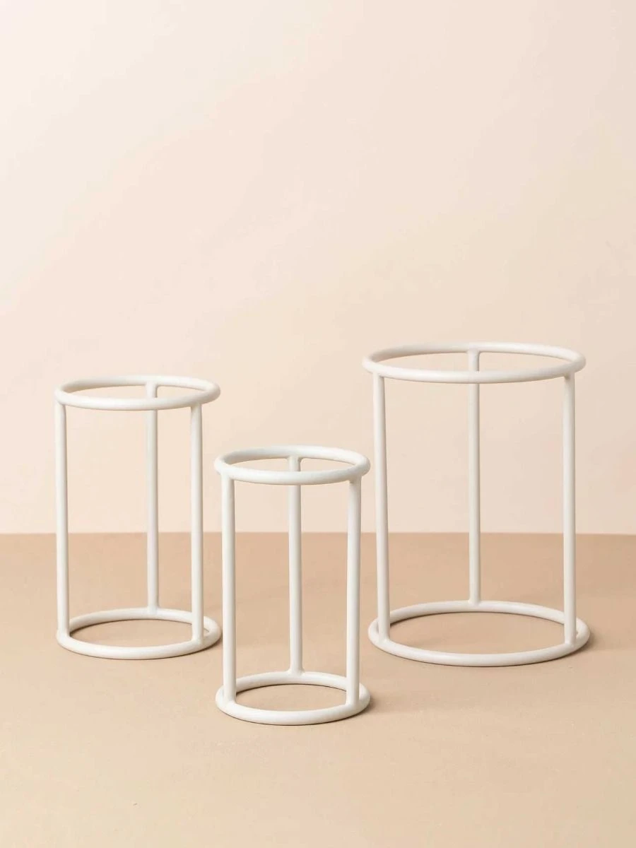 Yaamur Large Plant Stand - Stone 4 Yaamur Large Plant Stand - Stone - Image 2