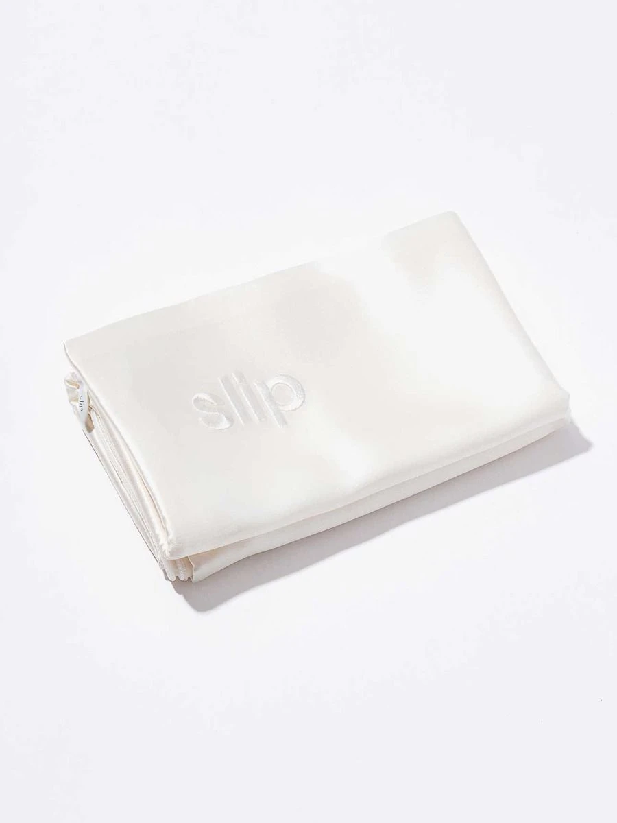Slip Silk Pillowcase - White 5 Slip Silk Pillowcase - White - Image 3