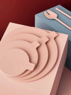 Nesting Bowls - Set Of 4 In Blush -Best Home styleware lifestyle blush 2 1 1