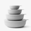Nesting Bowls - Set Of 4 In Smoke -Best Home styleware nesting bowls smoke 1