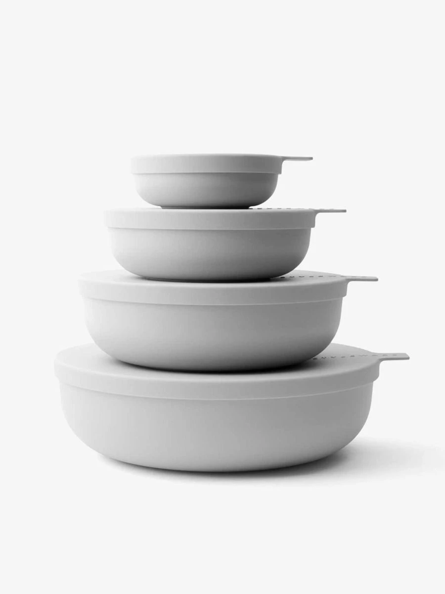 Nesting Bowls - Set Of 4 In Smoke 3 Nesting Bowls - Set Of 4 In Smoke