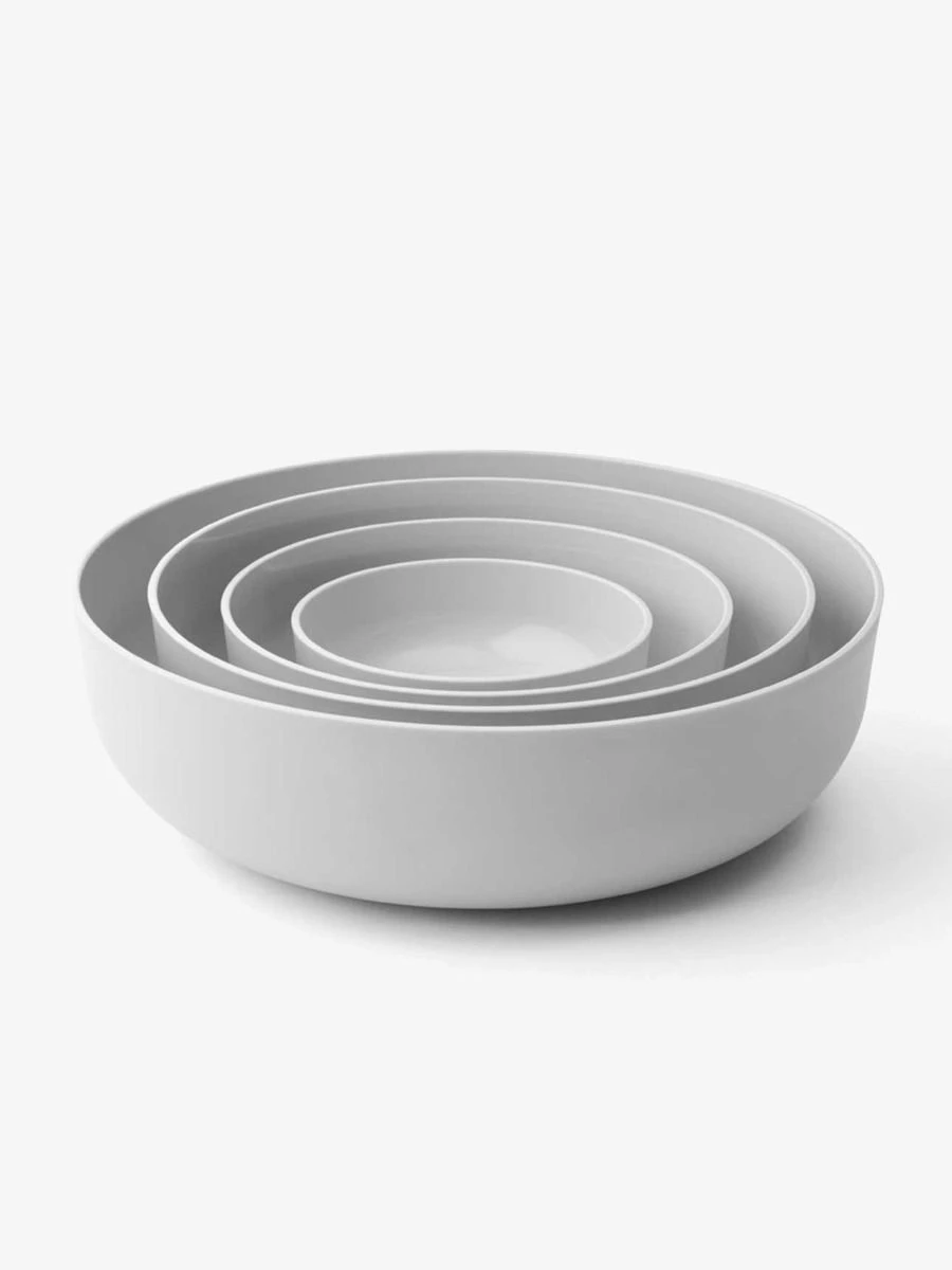 Nesting Bowls - Set Of 4 In Smoke 4 Nesting Bowls - Set Of 4 In Smoke - Image 2