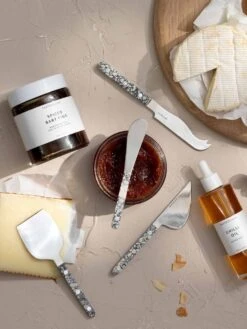 Cheese Knives Set - Monochrome -Best Home tasteology cheese knives monochrome 4