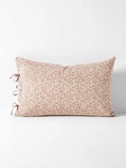 Varanasi Standard Pillowcase - Hazelnut