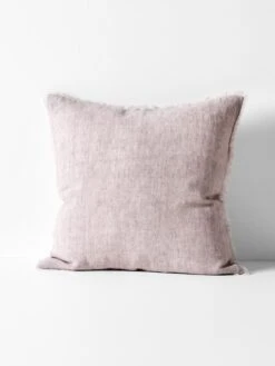 Vintage Linen Fringe Cushion - Dusk -Best Home vintage linen fringe cushion dusk