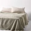 Waffle Bed Cover - Feather 1 Waffle Bed Cover - Feather -Best Home waffle bed cover feather