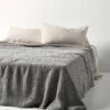 Waffle Bed Cover - Smoke 1 Waffle Bed Cover - Smoke -Best Home waffle bed cover smoke