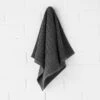 Waffle Hand Towel - Charcoal -Best Home waffle hand towel charcoal
