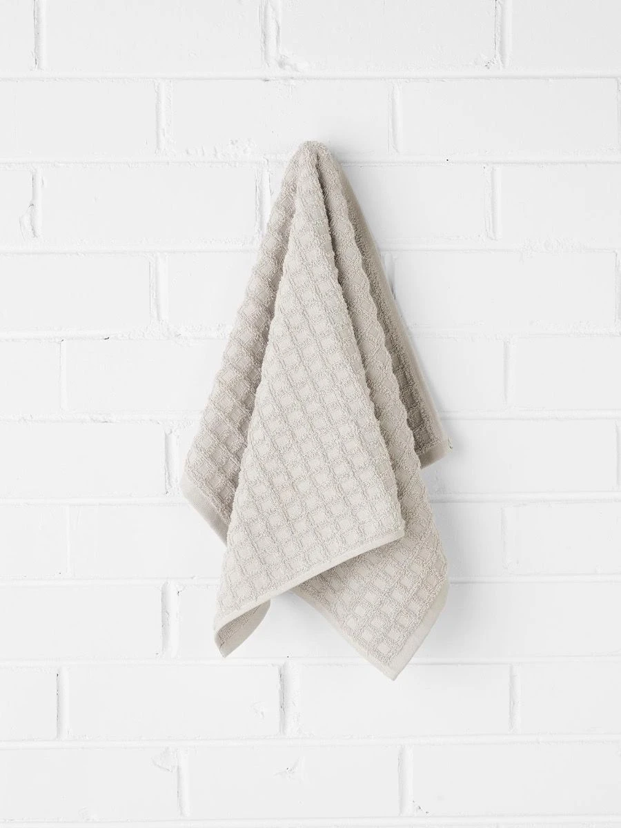 Waffle Bath Towel Set - Natural 5 Waffle Bath Towel Set - Natural - Image 3