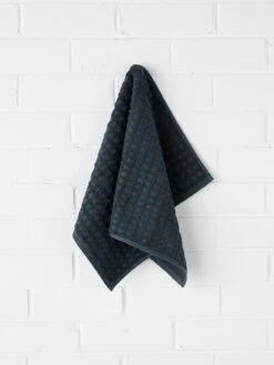 Waffle Hand Towel - Slate