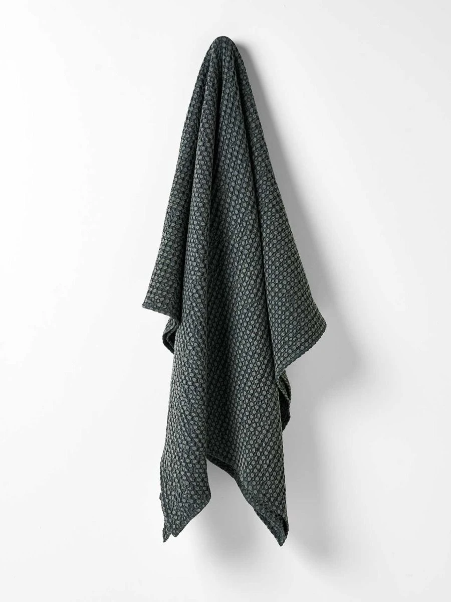 Waffle Throw - Greystone 3 Waffle Throw - Greystone