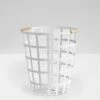 Yamazaki Tosca Round Laundry Basket -Best Home yamazaki tower laundry basket round white 1
