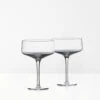 Zone Denmark Rocks Cocktail Crystal Glasses Low Set Of 2