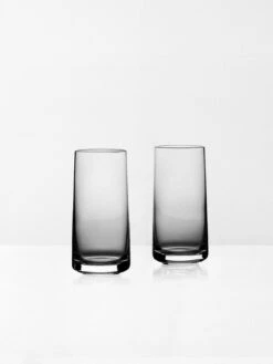 Zone Denmark Rocks Highball Crystal Glasses Set Of 2