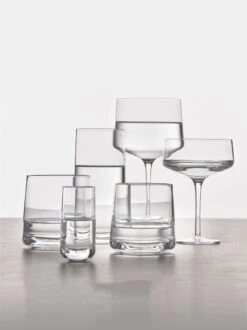 Zone Denmark Rocks Wideball Crystal Glasses Set Of 2 -Best Home zone denmark highball crystal glasses 3 1