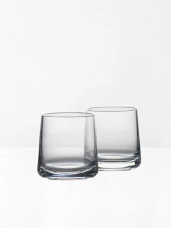 Zone Denmark Rocks Wideball Crystal Glasses Set Of 2